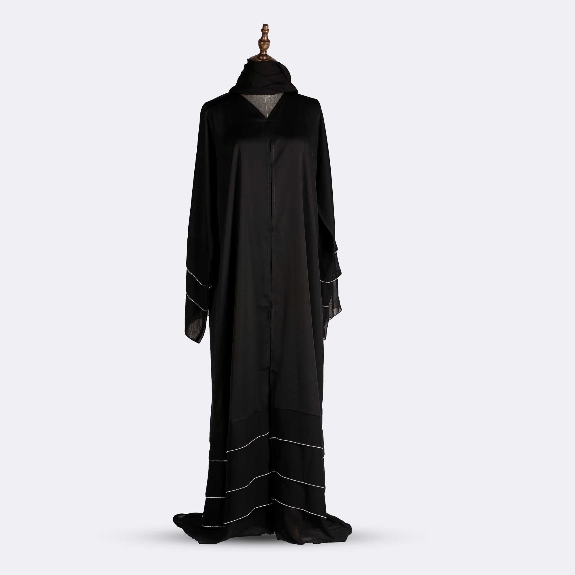 Classic Straight-Fit Abaya