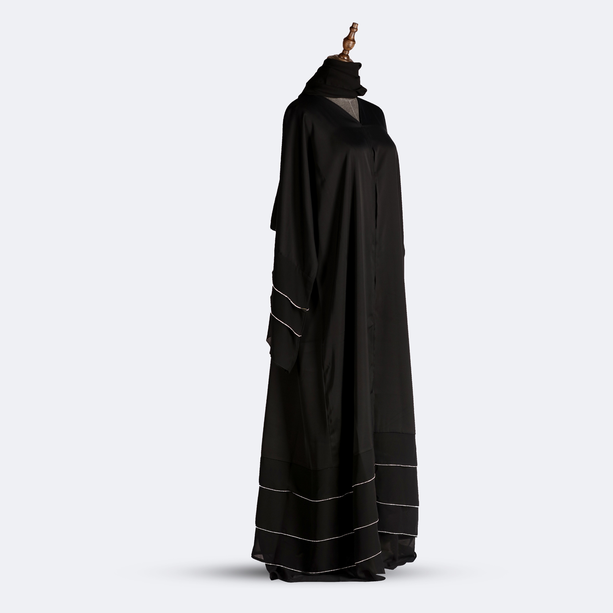 Classic Straight-Fit Abaya
