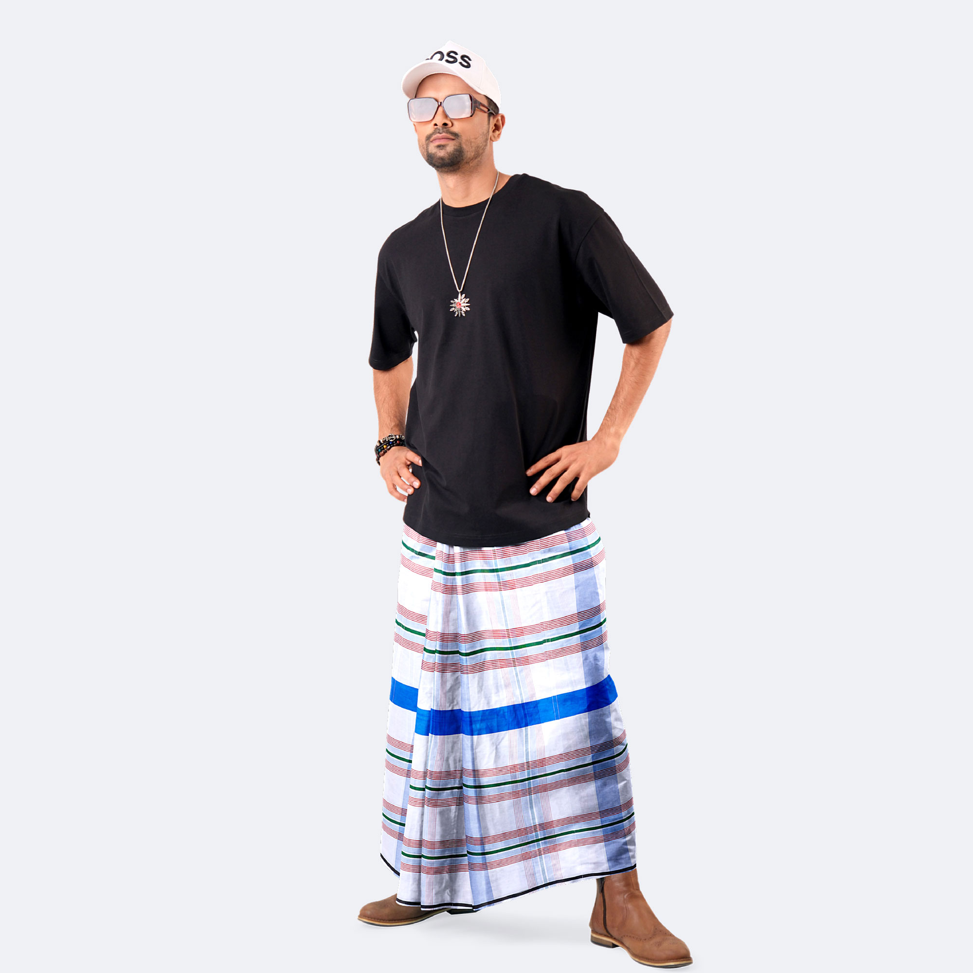 Men’s Multicolor Stripe Lungi - Adorsho