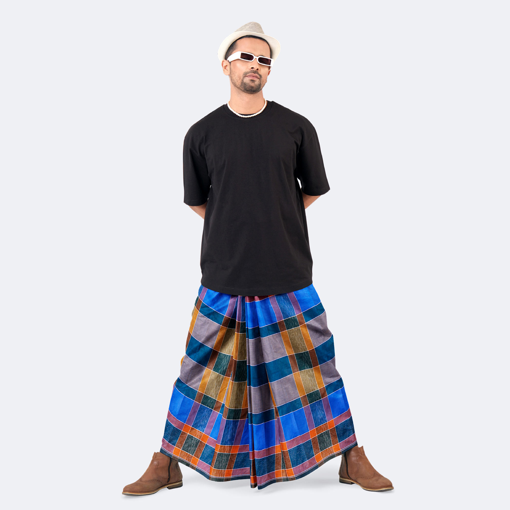Men’s Wear Stripe Lungi - Ashirbad