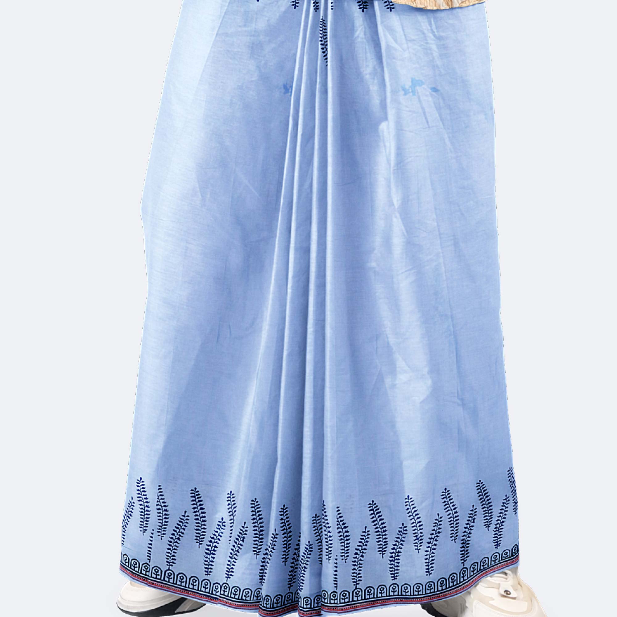 Sky Blue Color Solid Lungi - Bikkhato