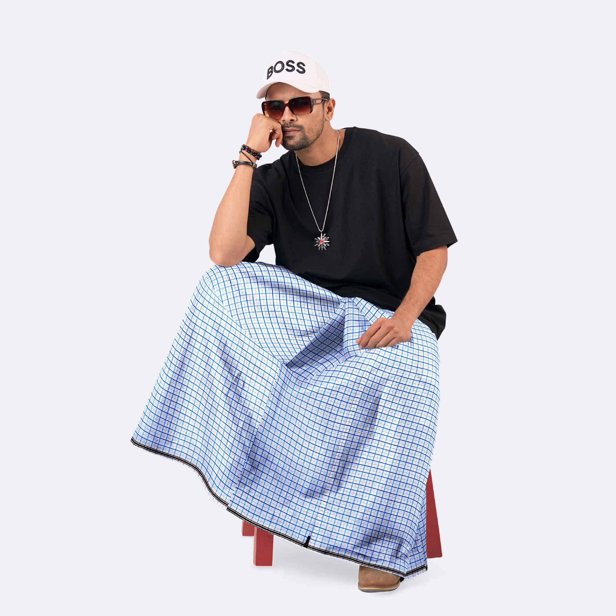 Skyline Juri Check Lungi -Onu  Mala