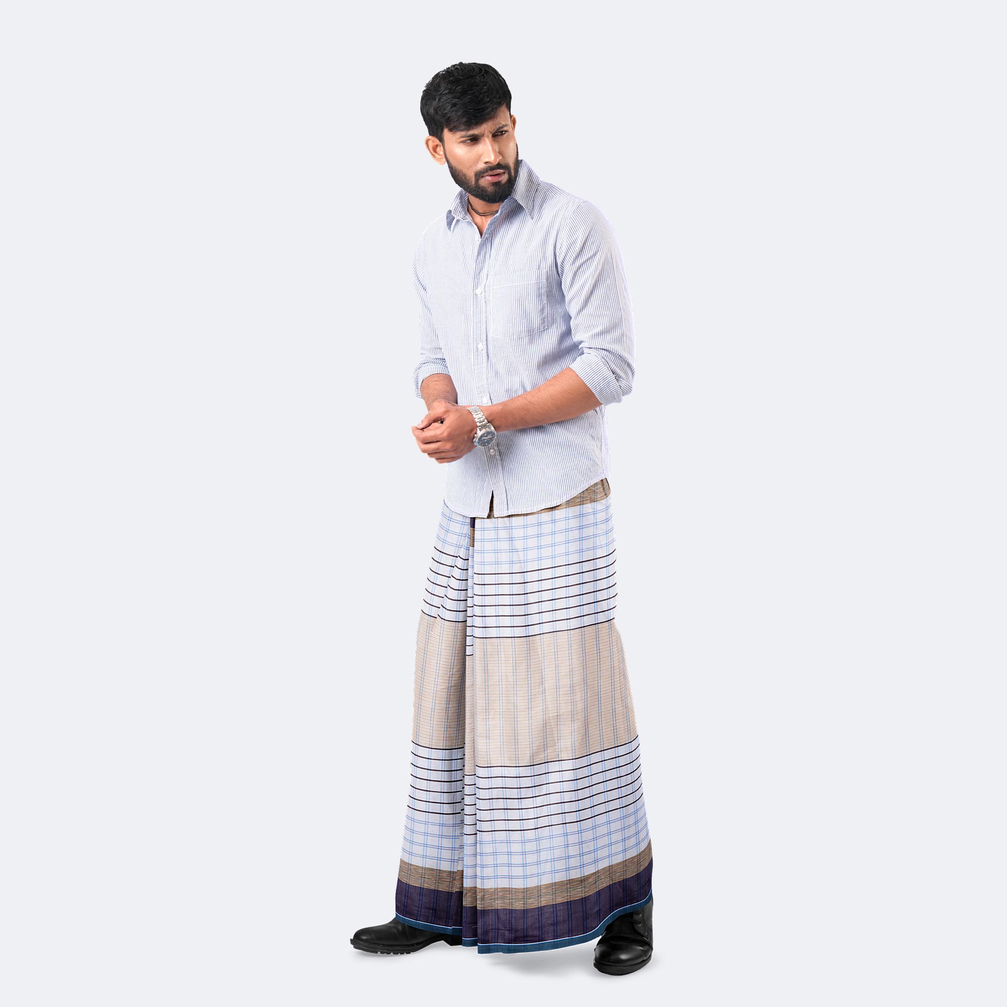 Light Breeze Lungi -Rotno  Mala