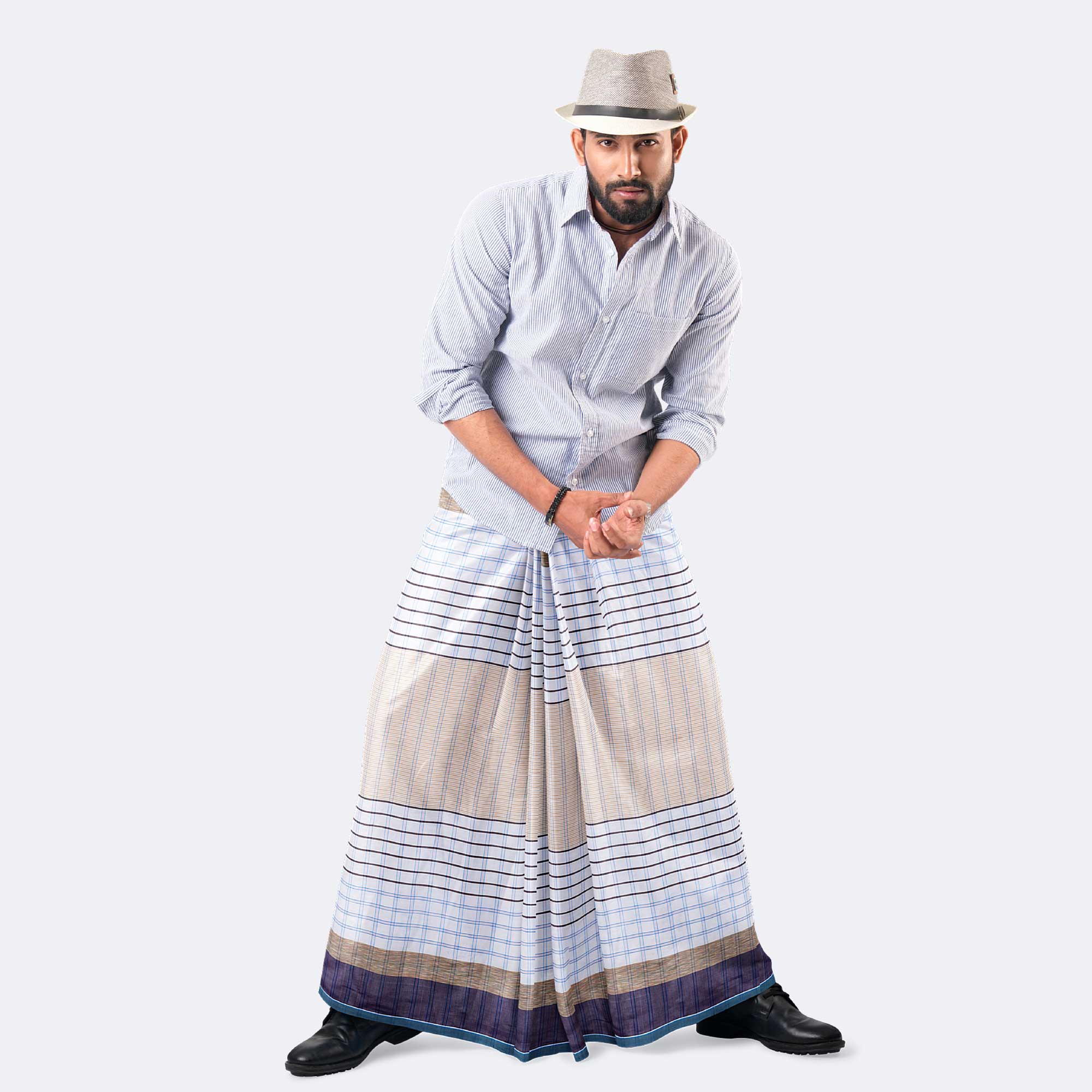 Light Breeze Lungi -Rotno  Mala