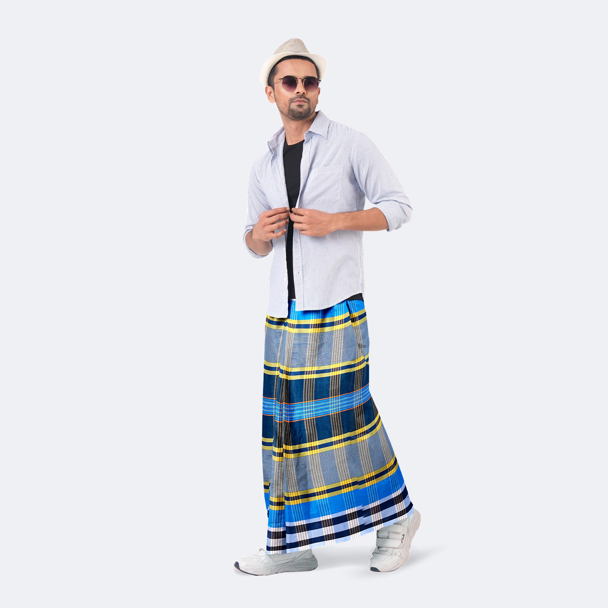 Multicolor Stripe Design Lungi - Torongo