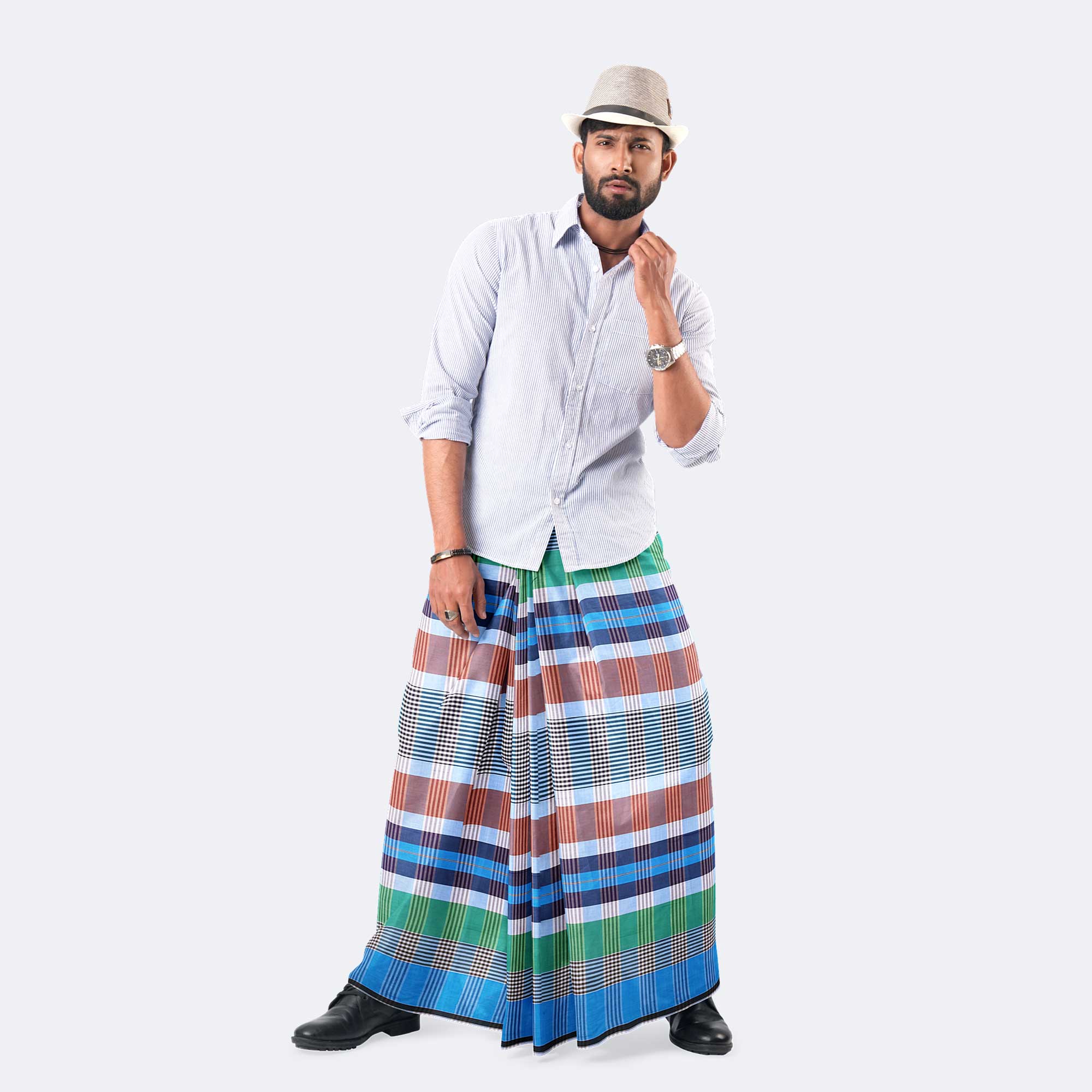 Men's Relaxed Fit Lungi - Torongo