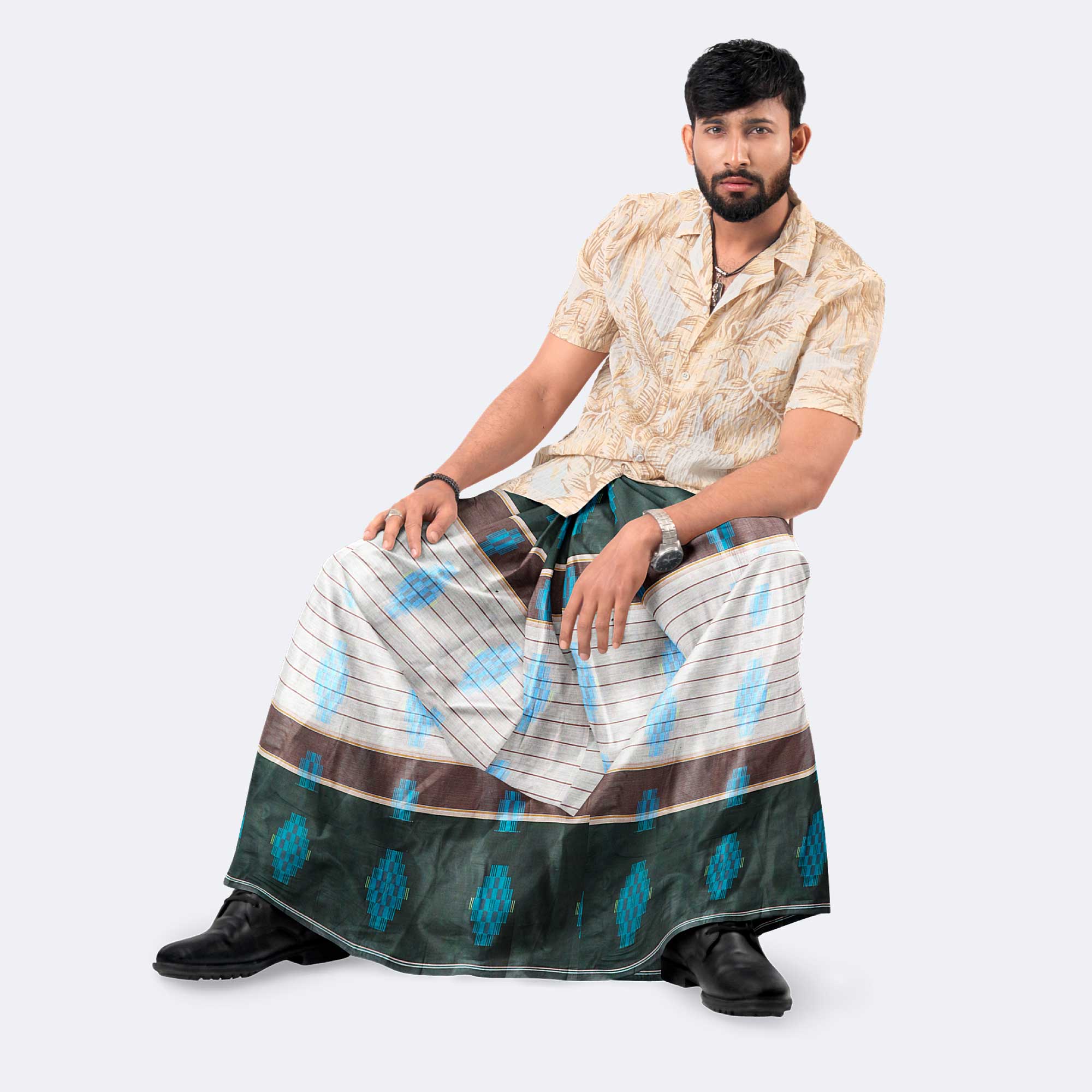 Ocean Mist Dobby Lungi - Udyog