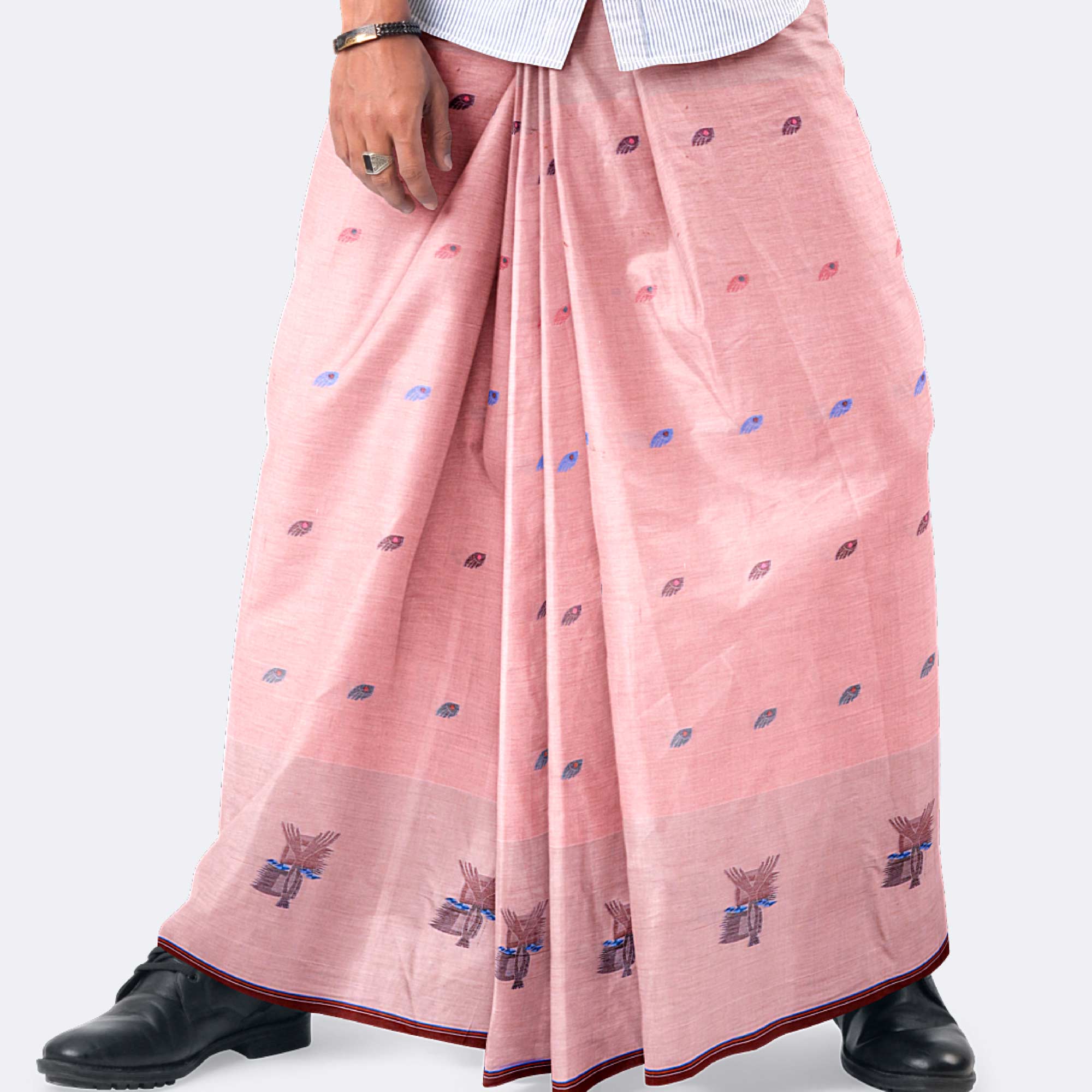 Pink Breeze Lungi - Bektitto