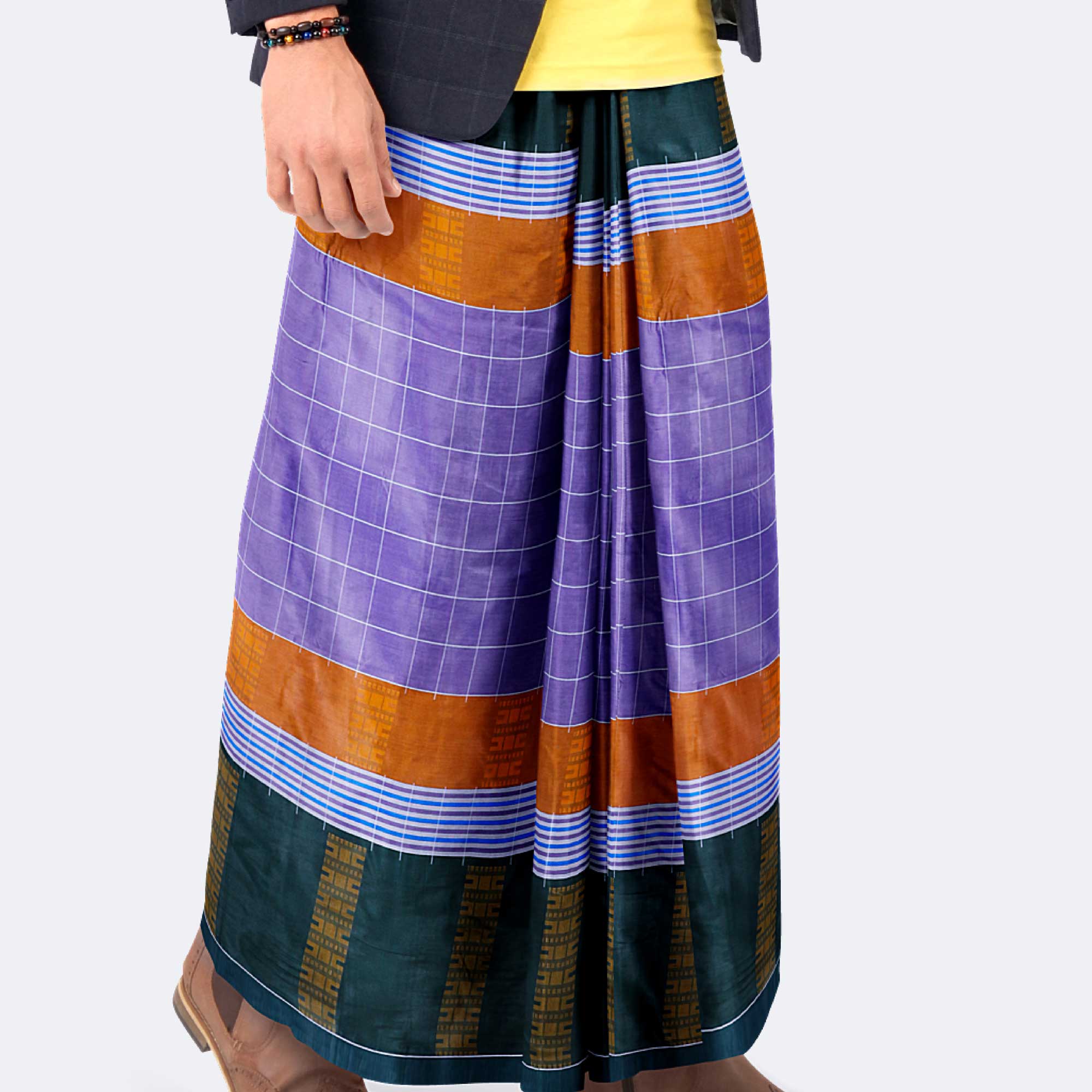 Radiant Stripe Lungi - Nandonik