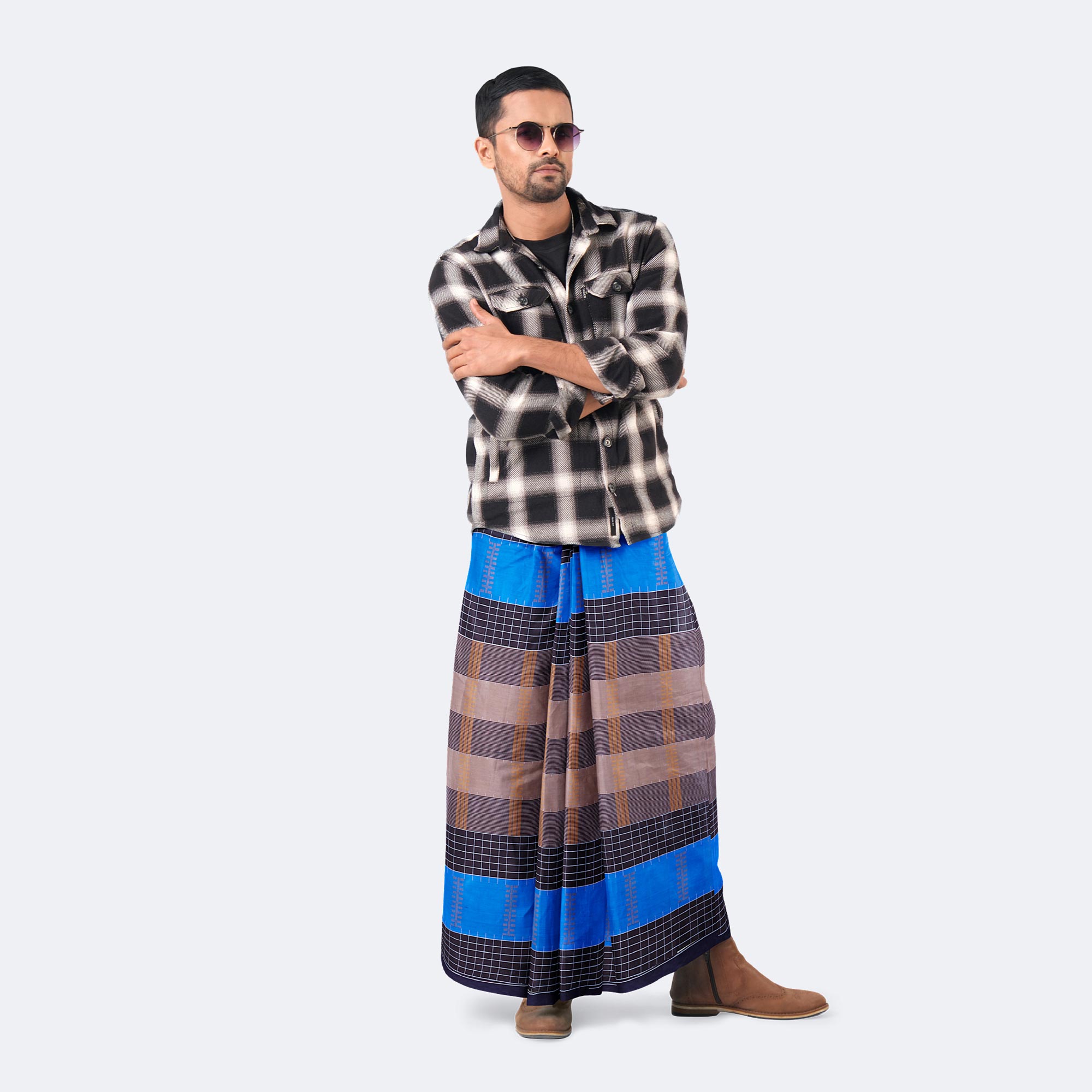 Royal Grid Lungi - Nandonik