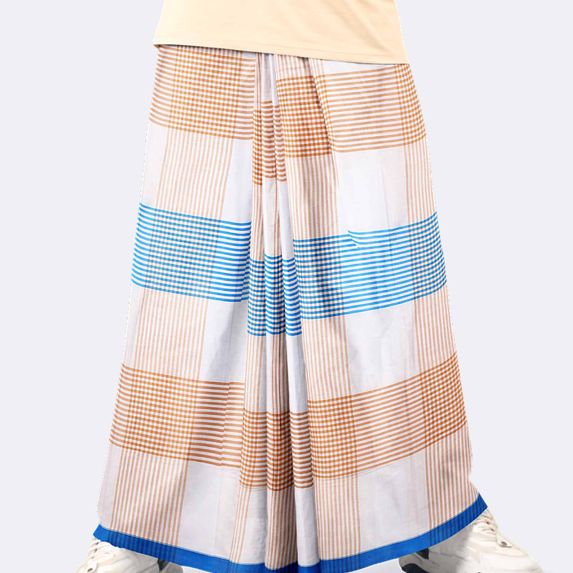 Multicolor Grid Lungi - Saz Bilash