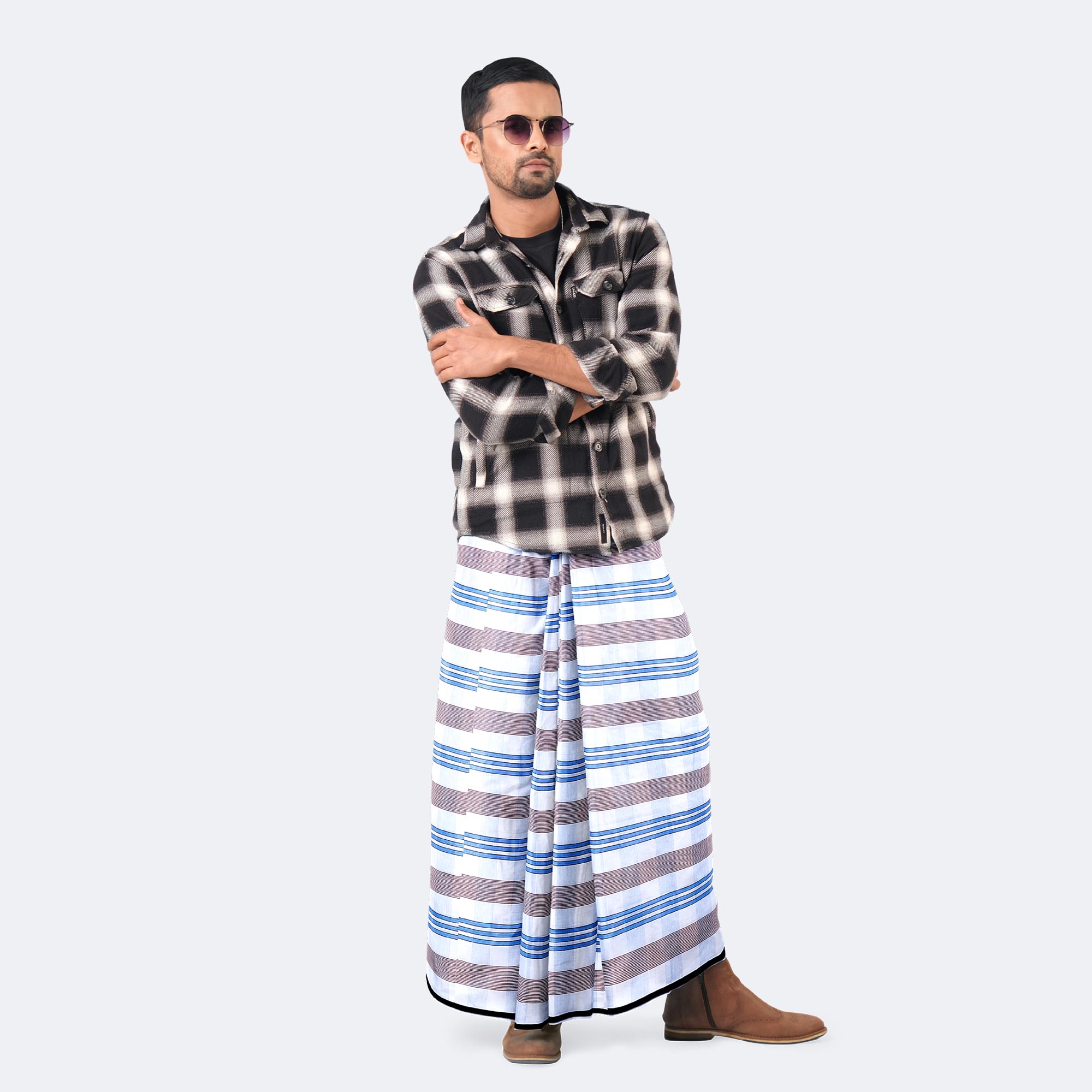 Classic Stripe Lungi - Saz Bilash