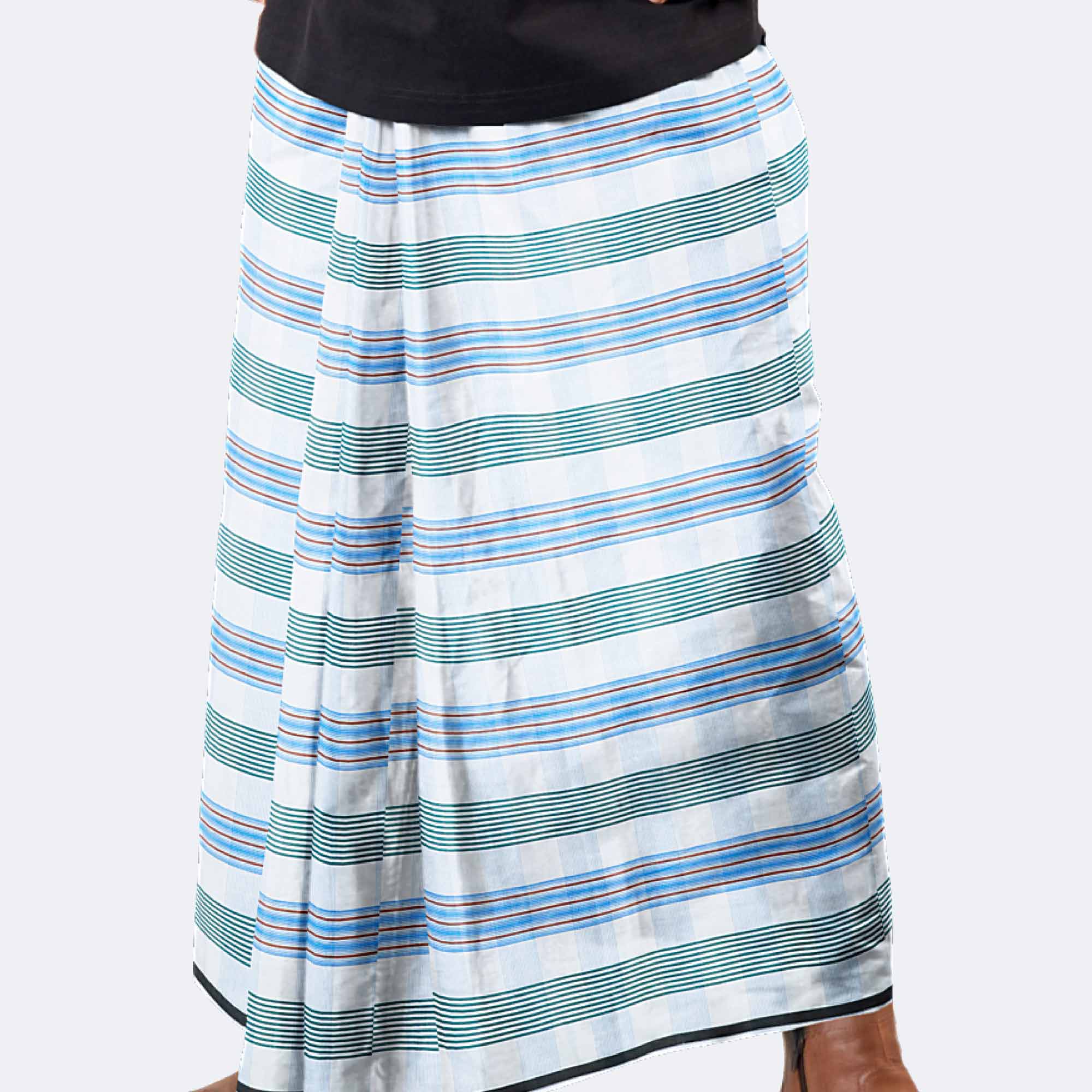 Multicolor Stripe Lungi - Saz Bilash