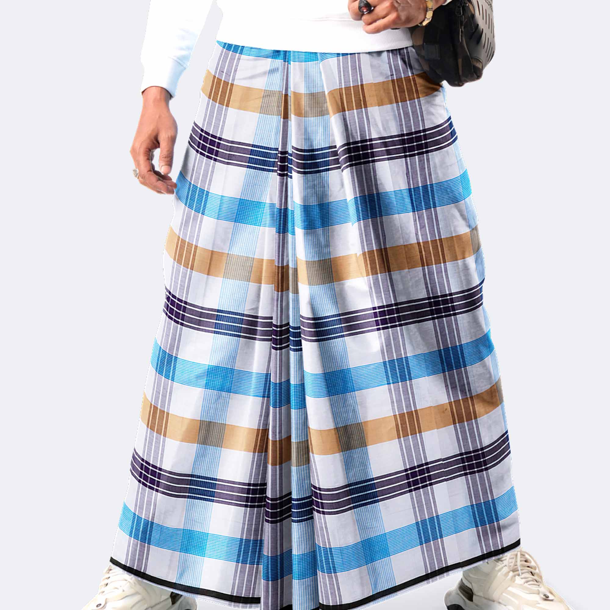 Multicolor Check Lungi - Showkhin