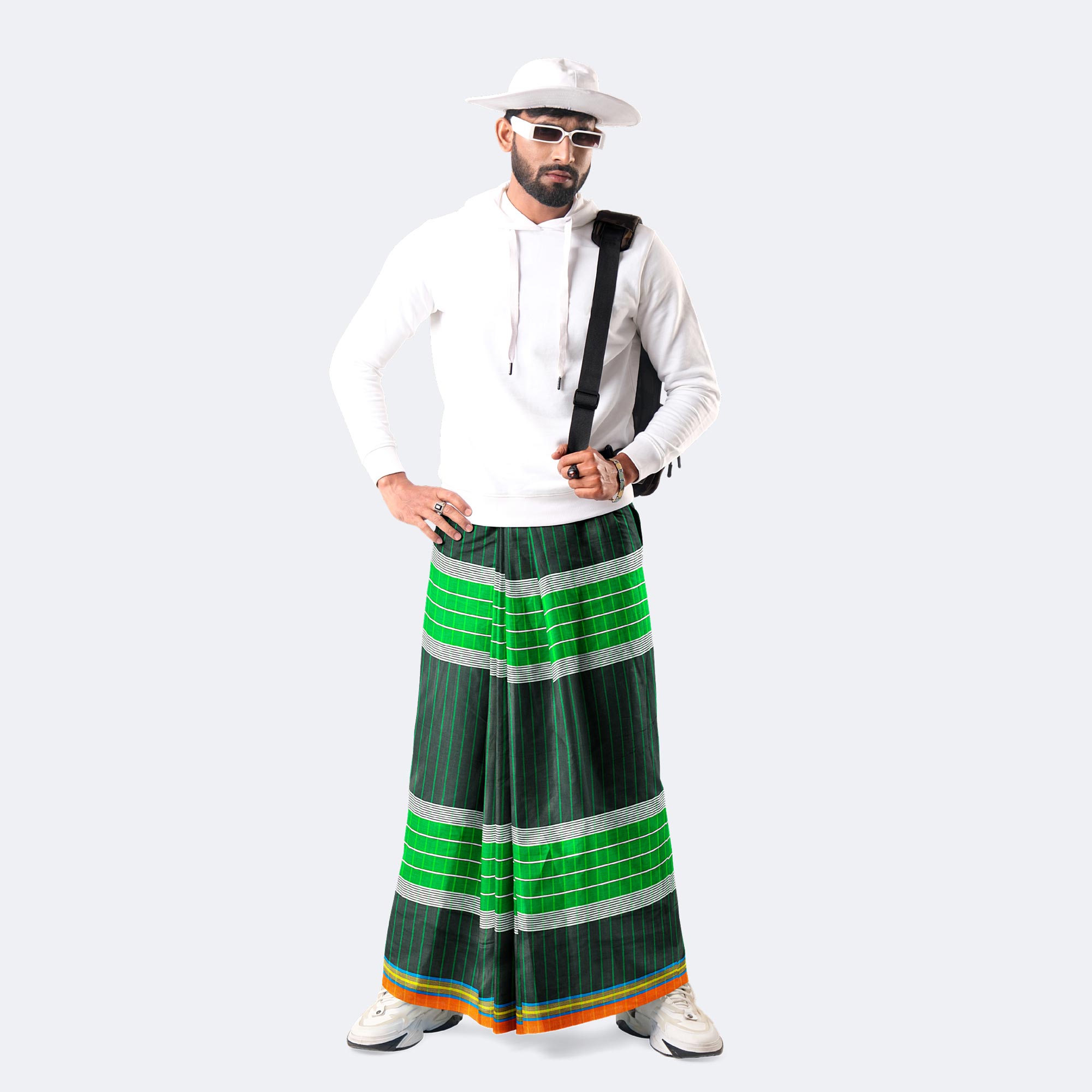 Men’s Classic Comfort Stripe Lungi - Torongo