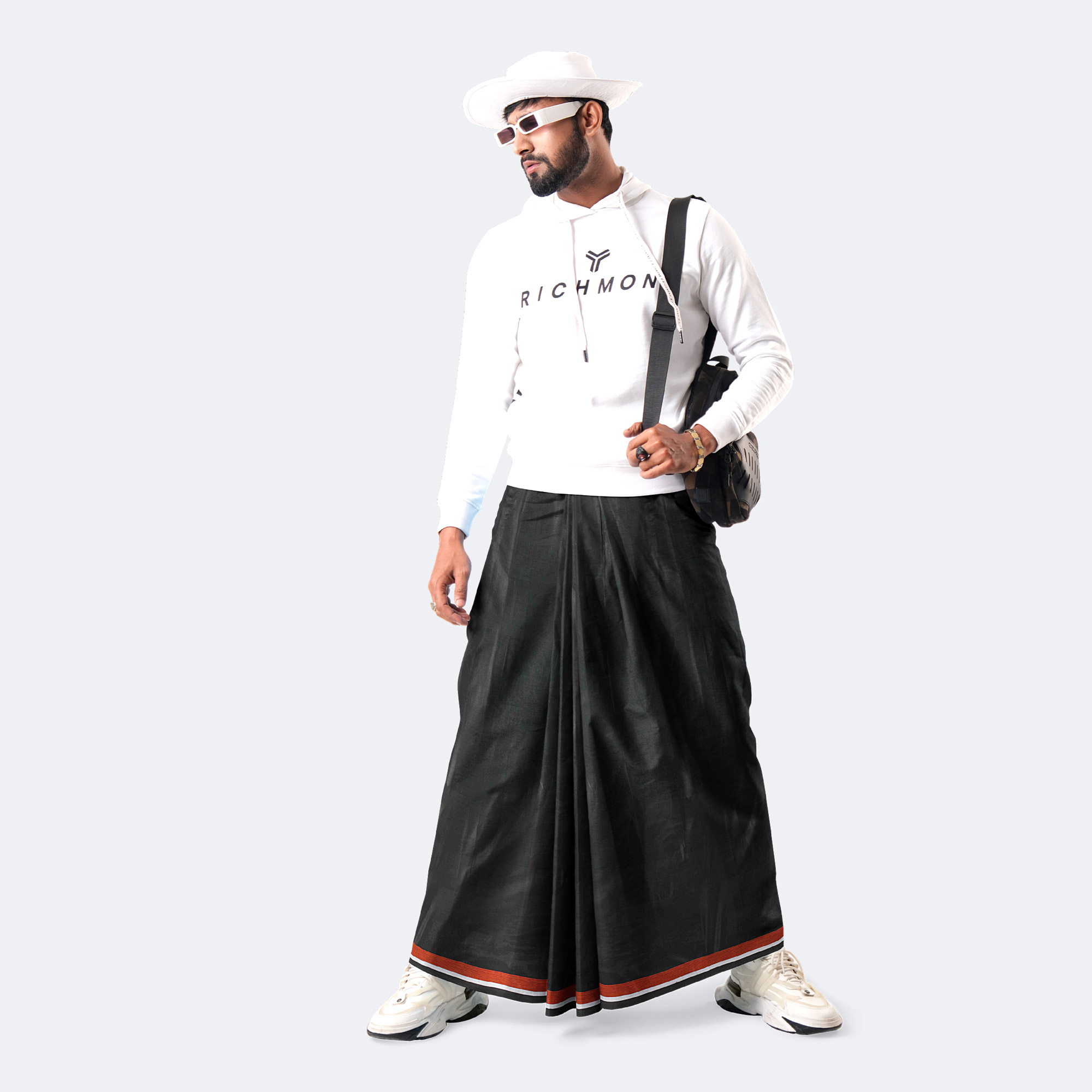 Men's Lungi Solid - Daily Wear - Showkhin