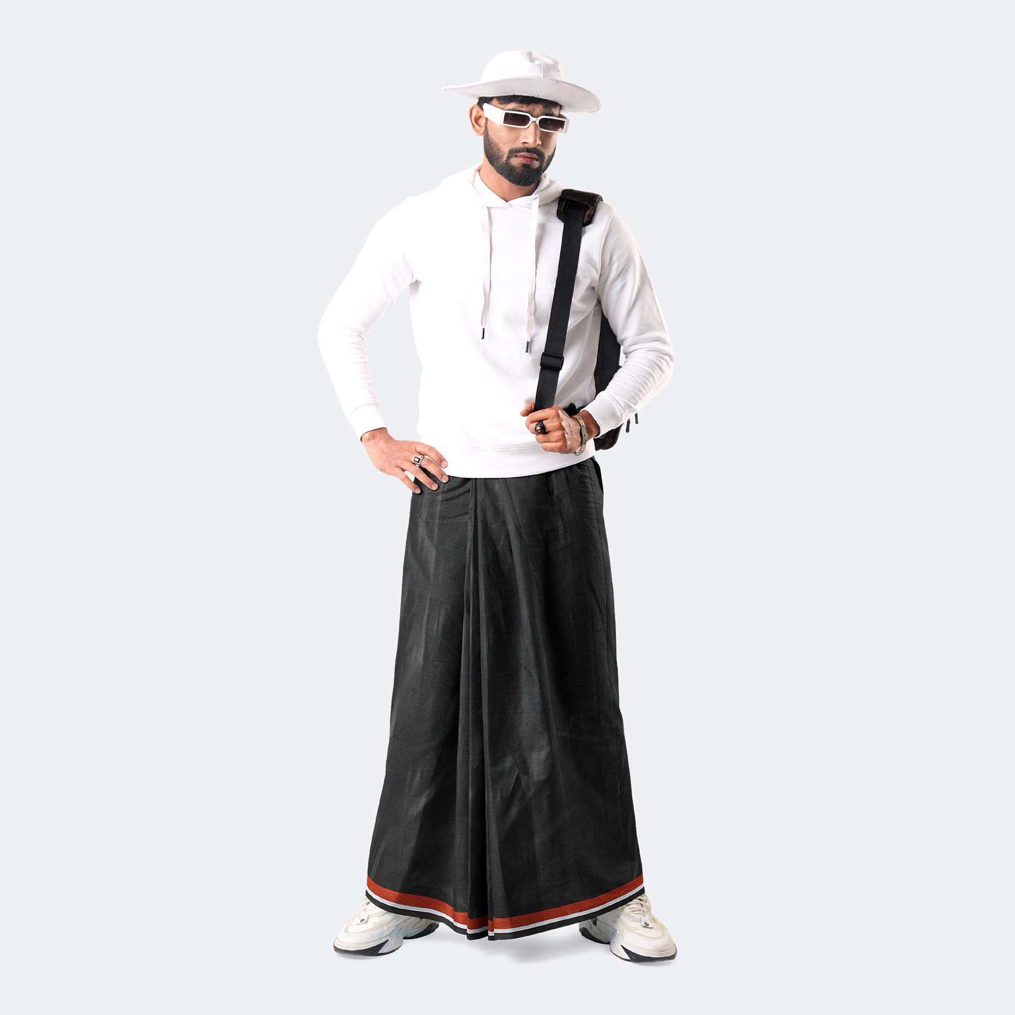 Men's Lungi Solid - Daily Wear - Showkhin