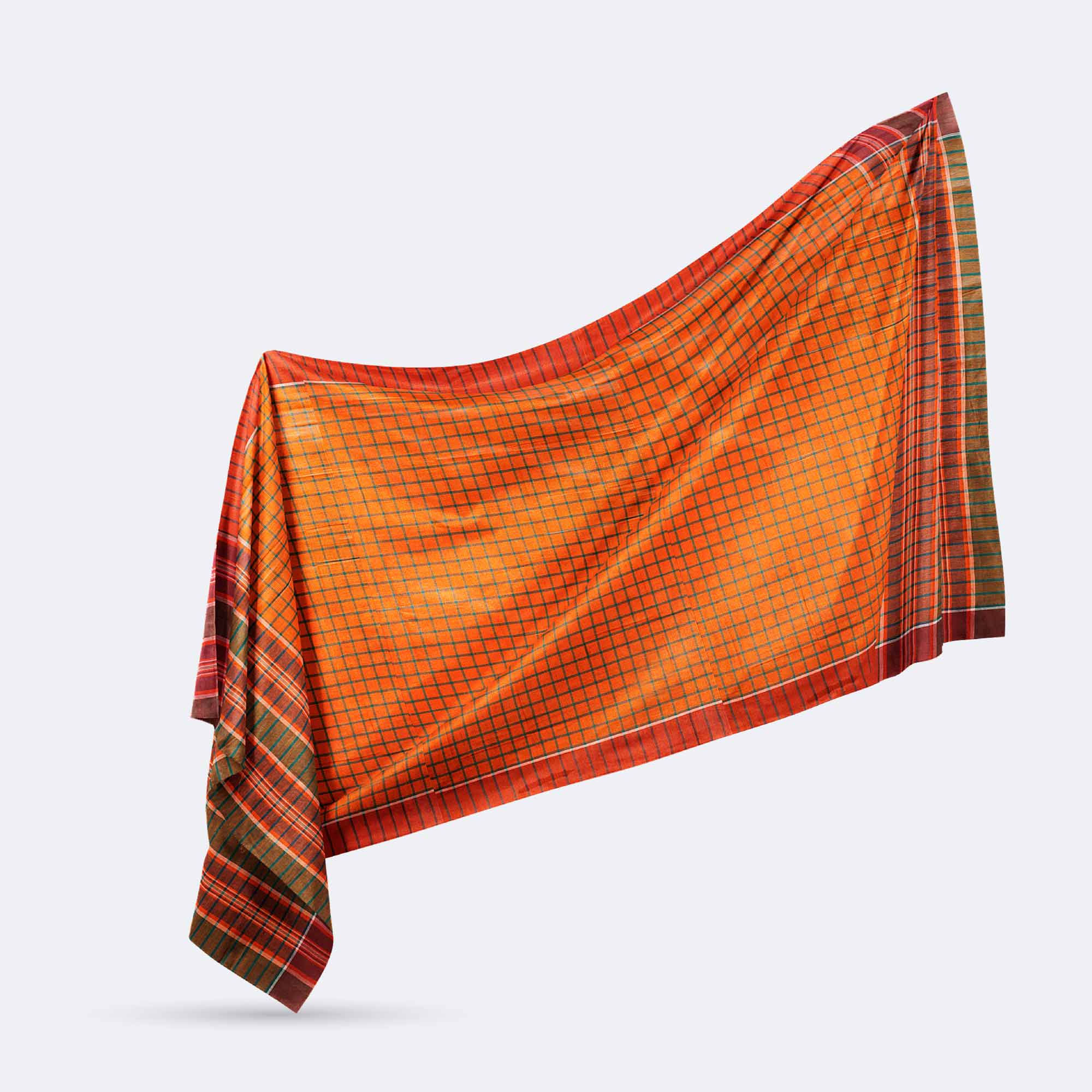 Traditional Large Size Gamcha - Dhanshiri