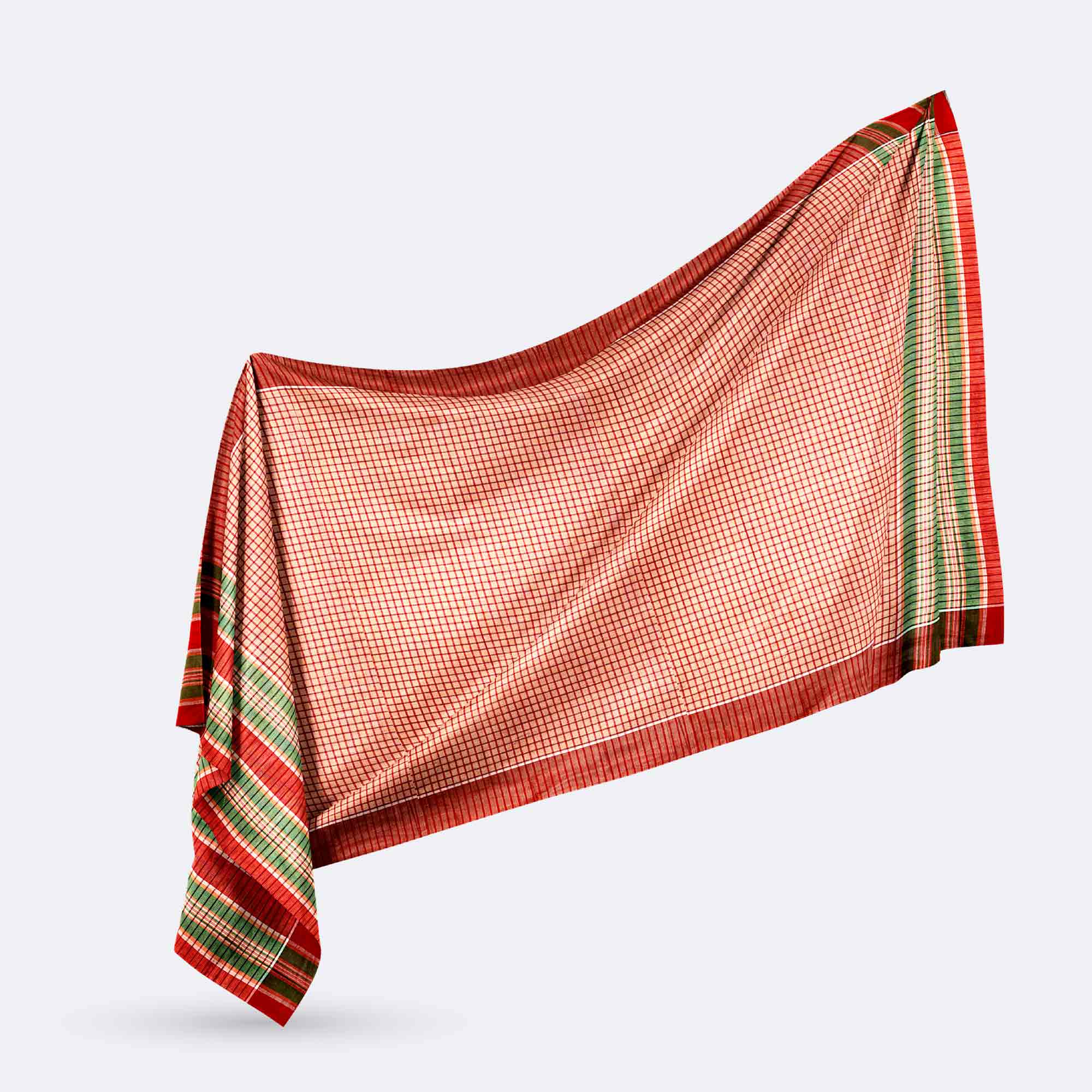 Handcrafted Cotton Large Size Gamcha - Dhanshiri