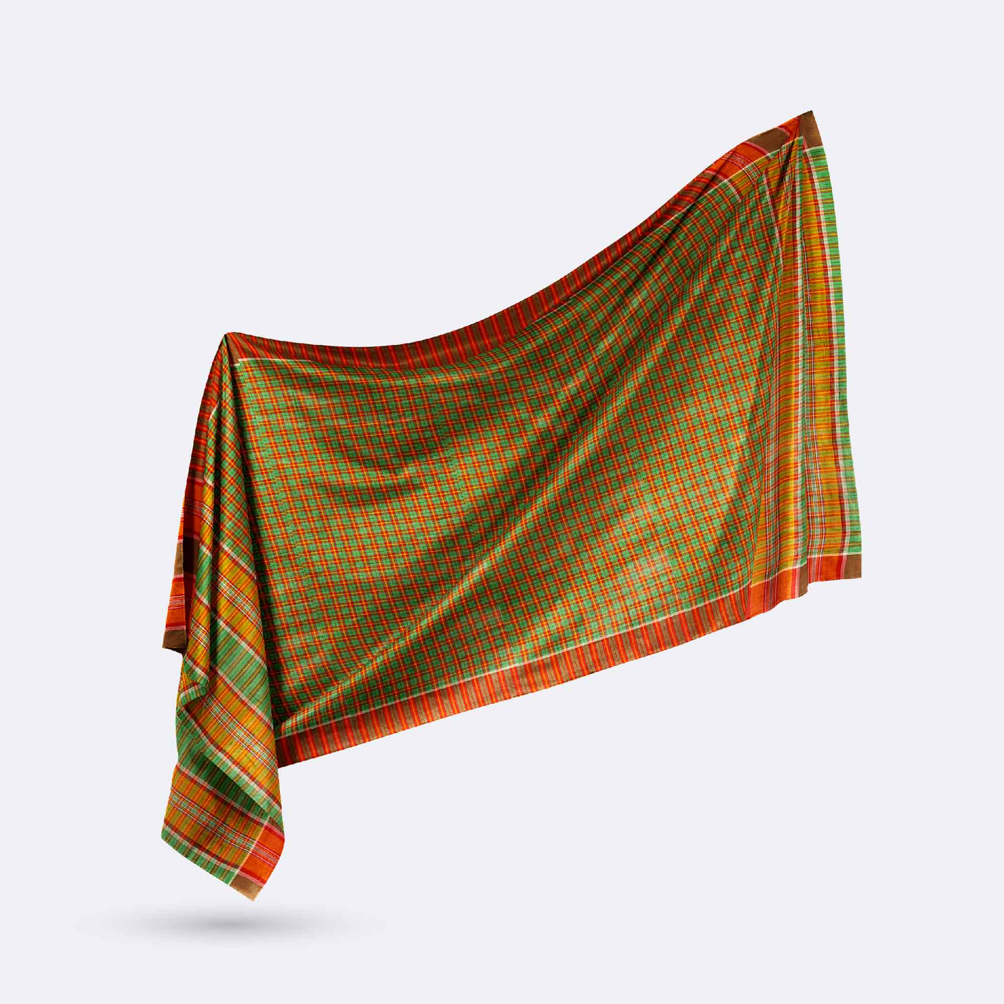 Traditional Medium Check Cotton Gamcha - Prokash