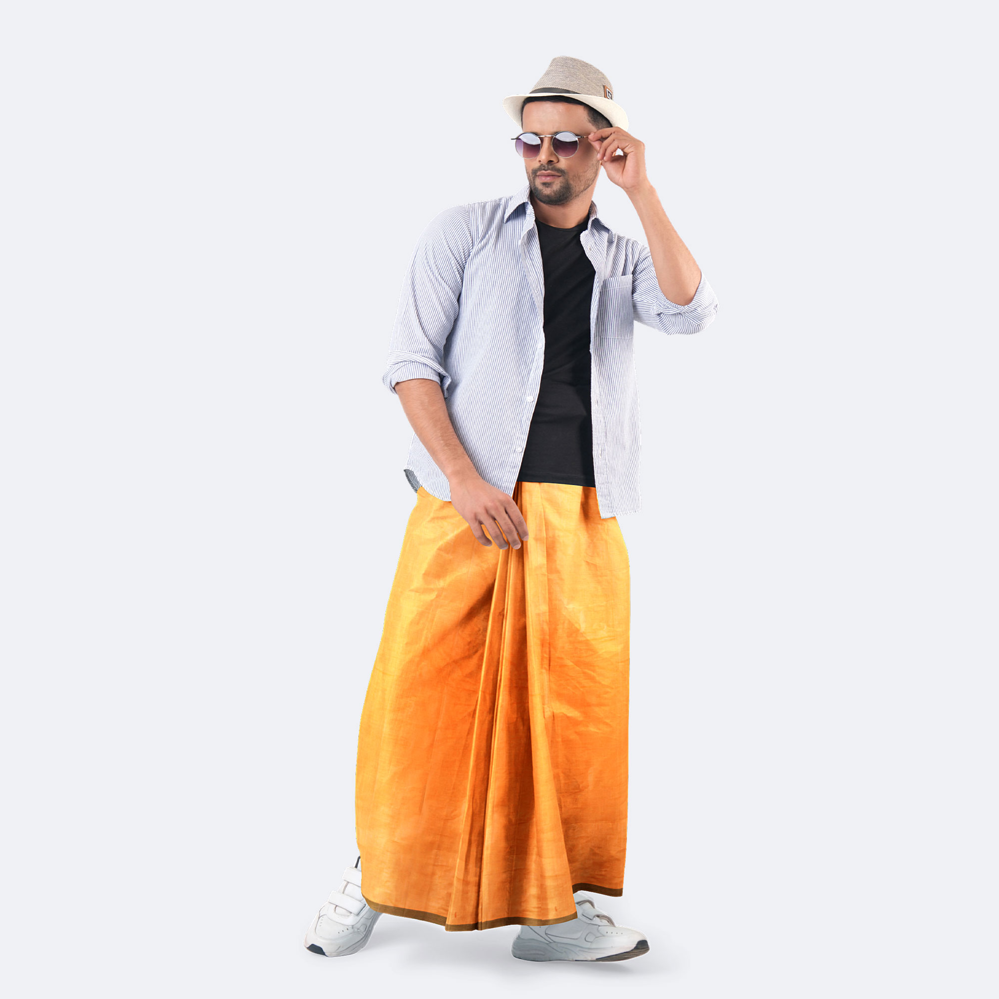 Men’s Soft Cotton Check Lungi for Maximum Comfort - Ashapurno