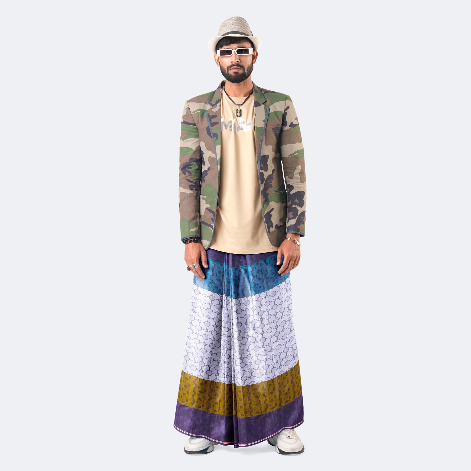 Men’s Elegant Style Traditional Lungi - Bikkhato