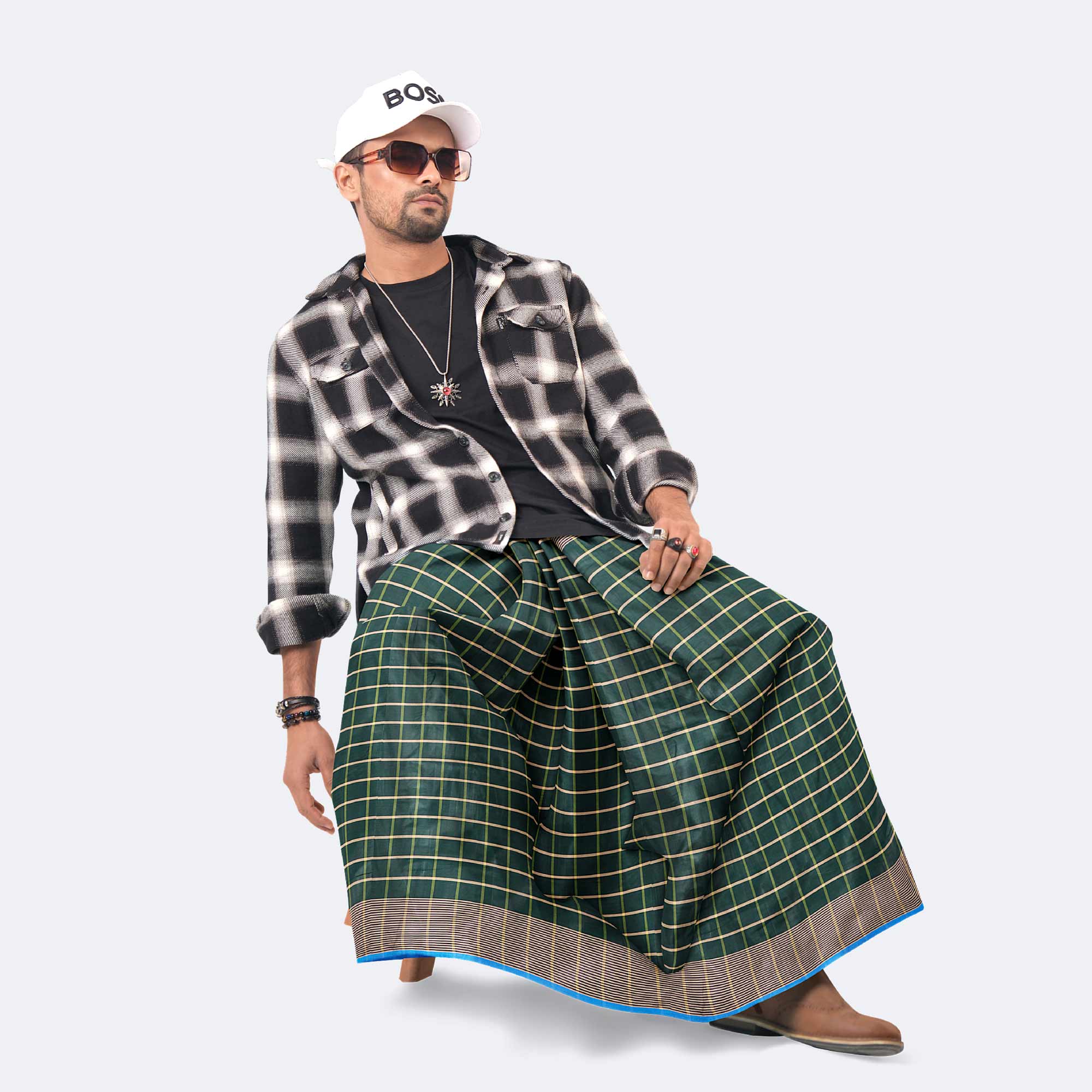 Amanat Shah Lungi - Crown