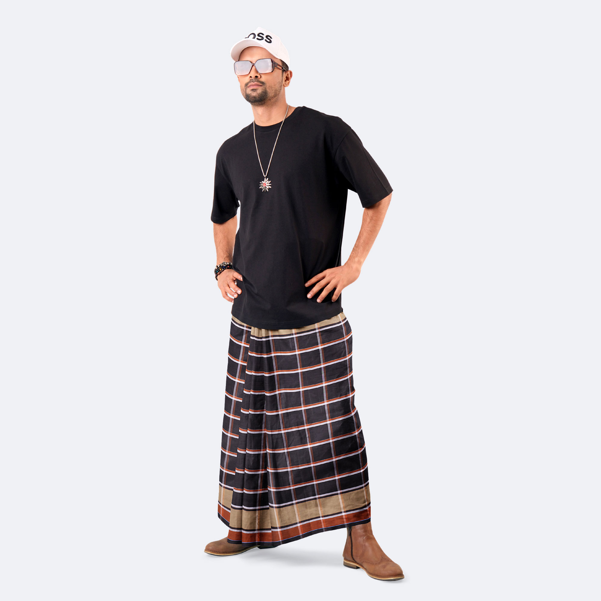 Amanat Shah Lungi - Crown