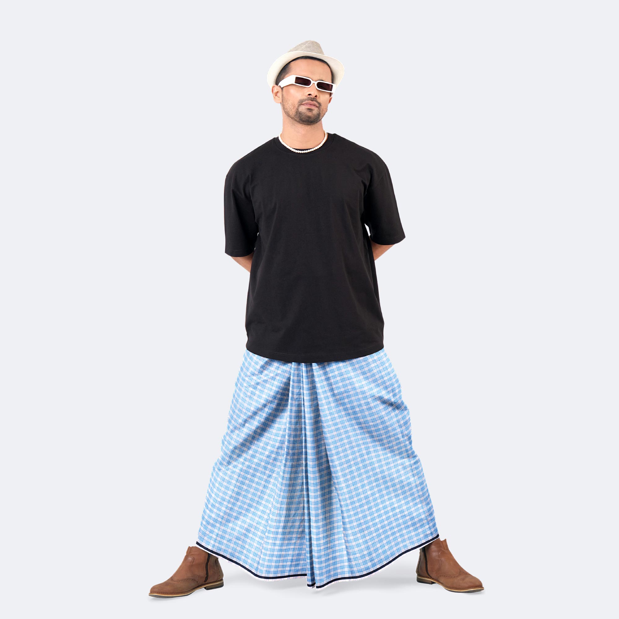 Men’s Cotton Lungi for All-Day Comfort - Rongdhano