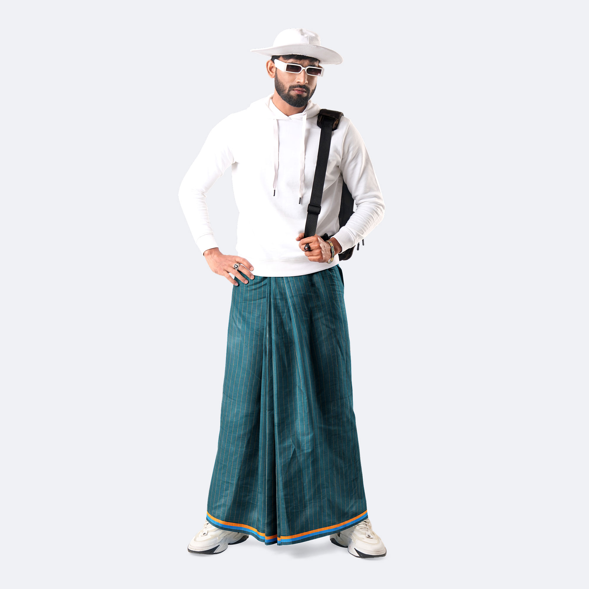 Traditional Modern Check Stylish Lungi - Somman