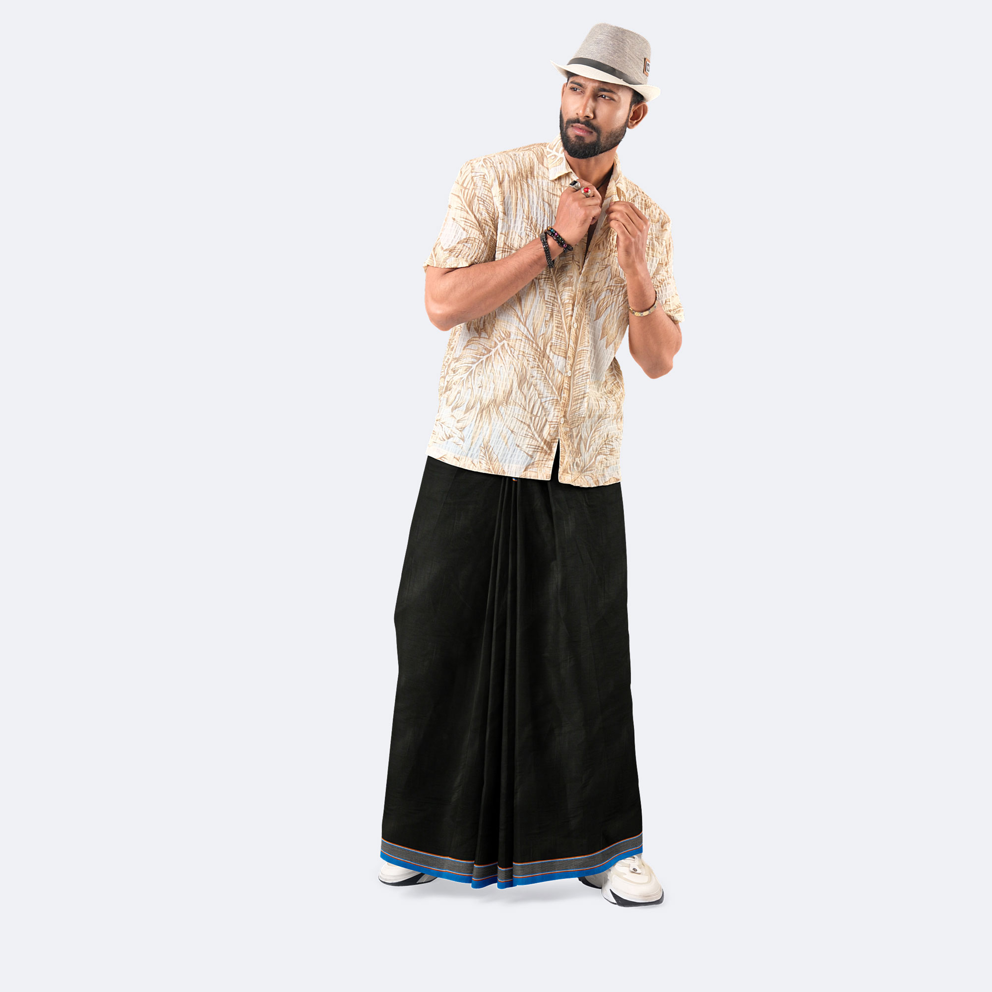 Amanat Shah Lungi - Style