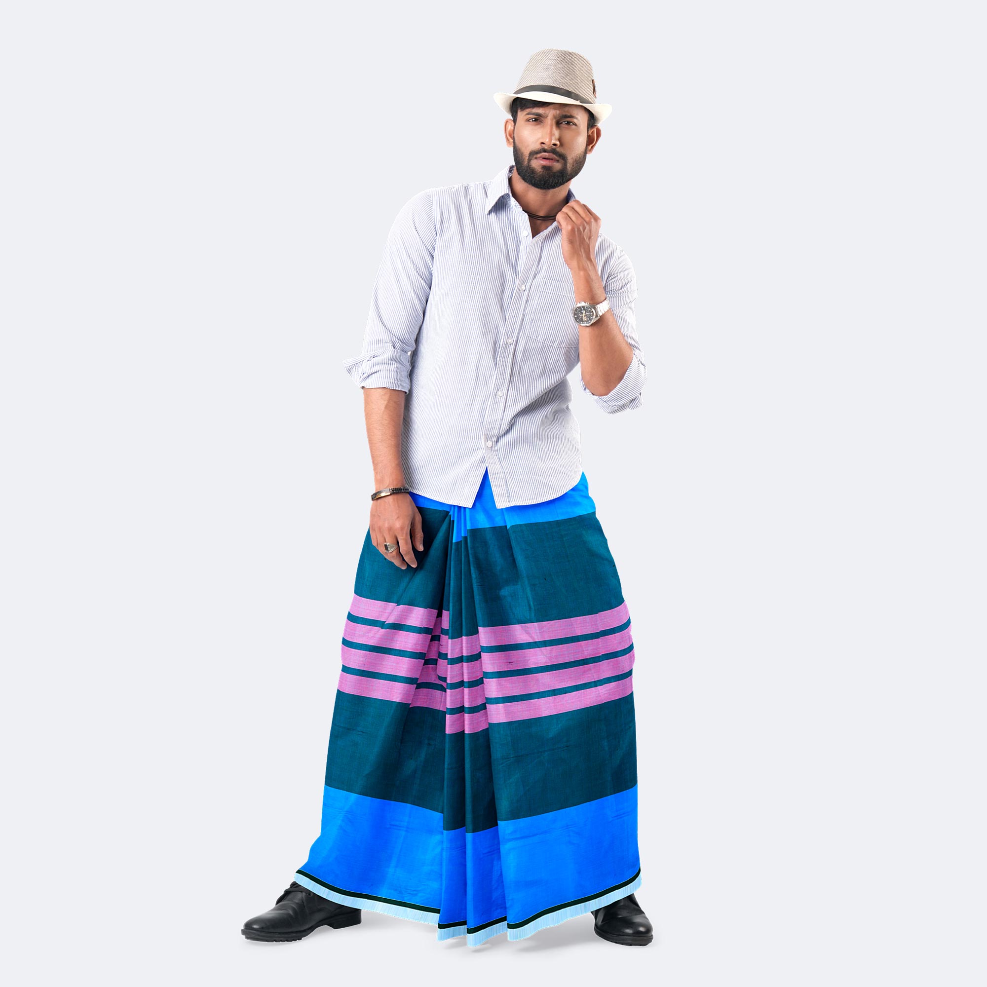 Classic Men’s Cotton Lungi – Maximum Comfort - Supreme