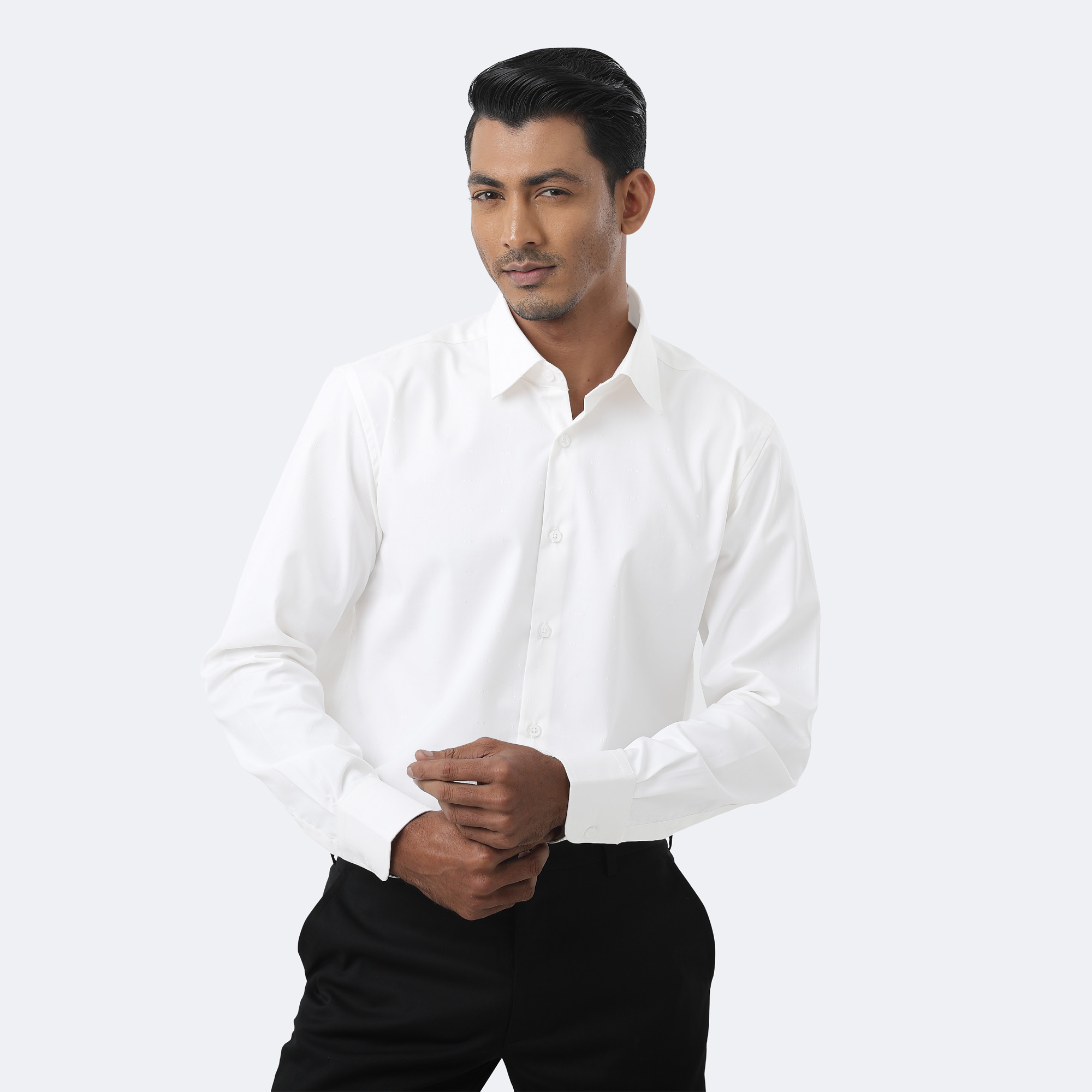 Easy Care Cotton Dobby Shirt