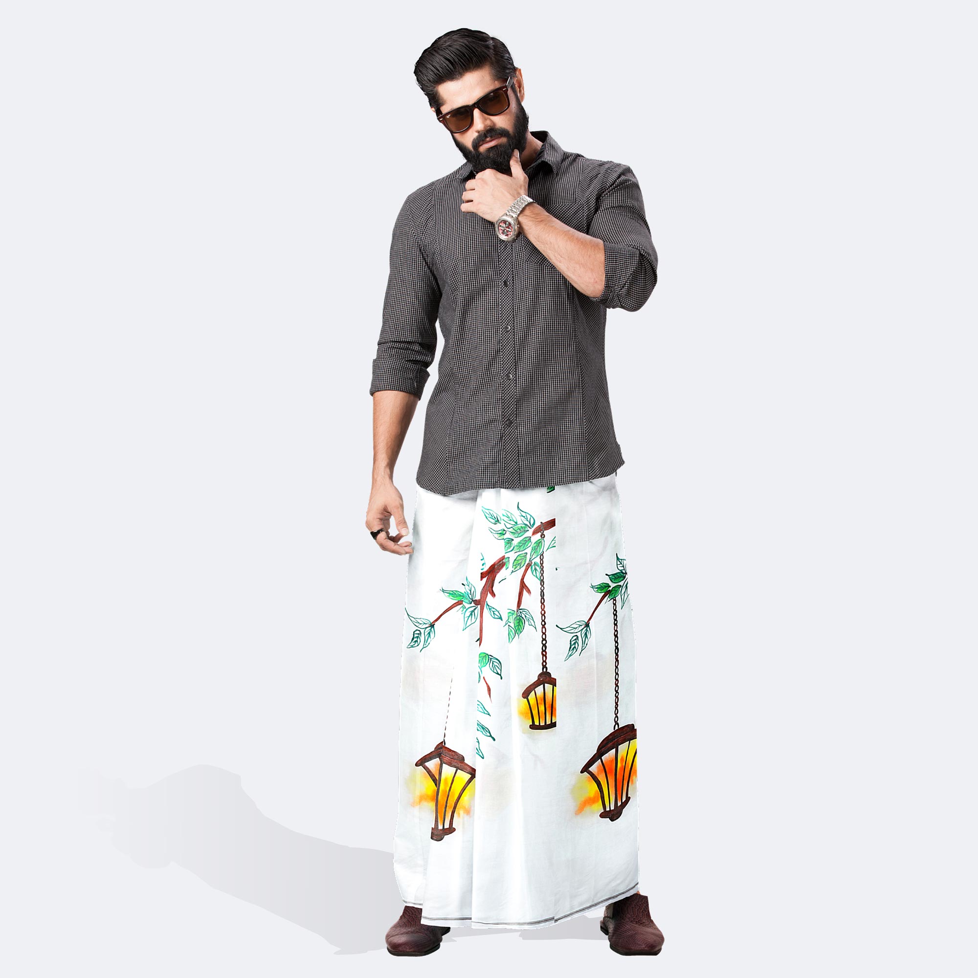 Amanat Shah Lungi - Luxury