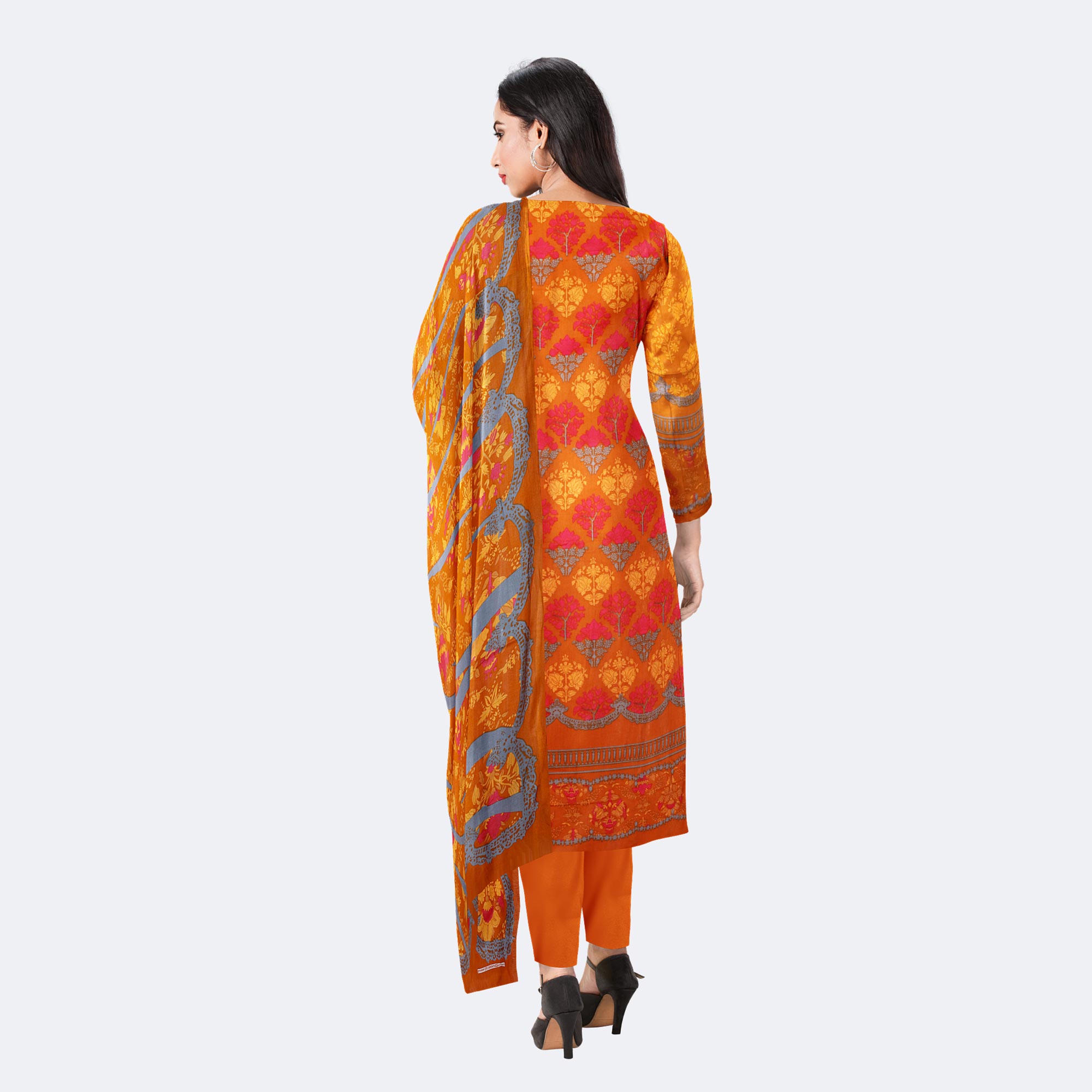 Fashionable Printed Cotton Salwar Kameez