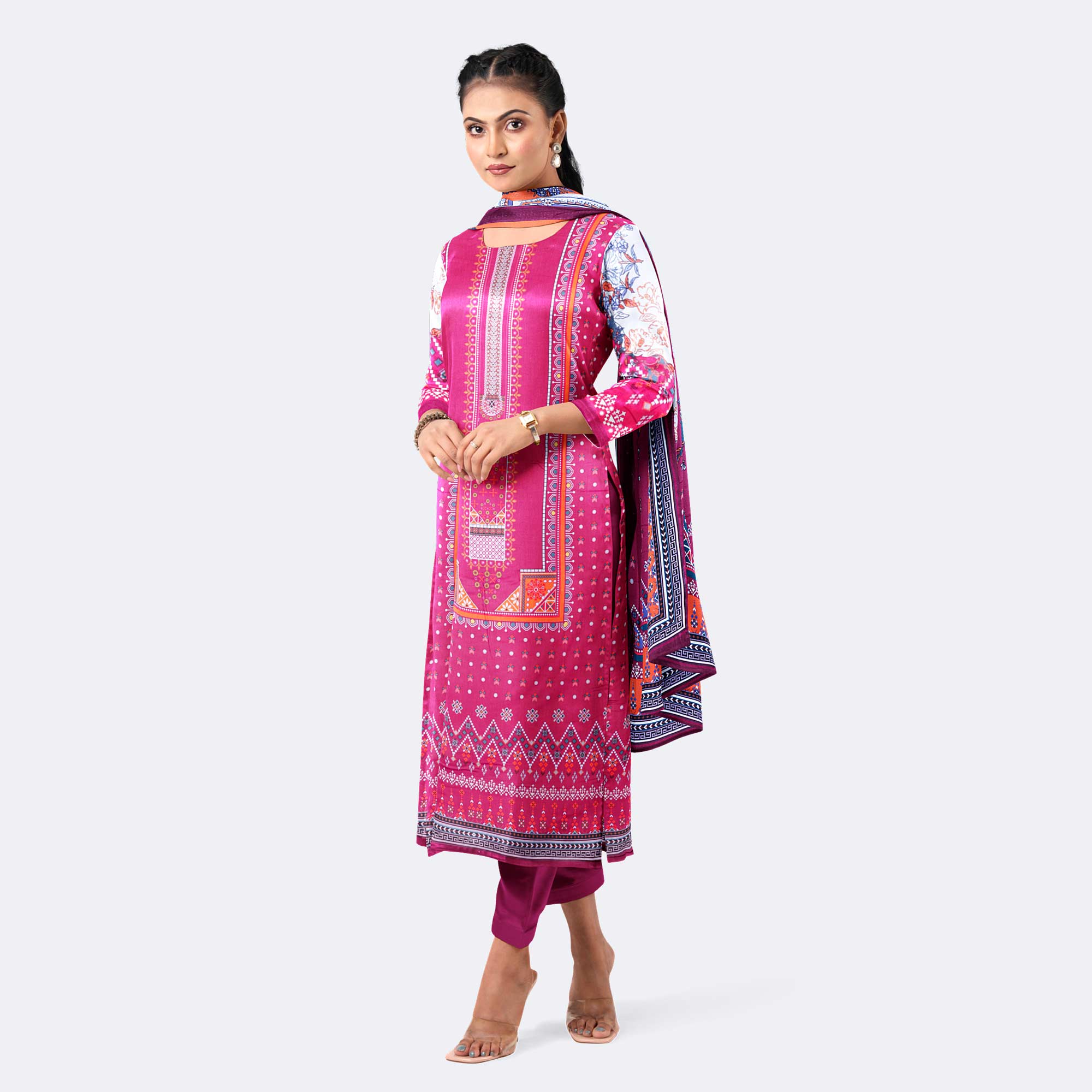 Exclusive Cotton Digital Print Salwar Kameez