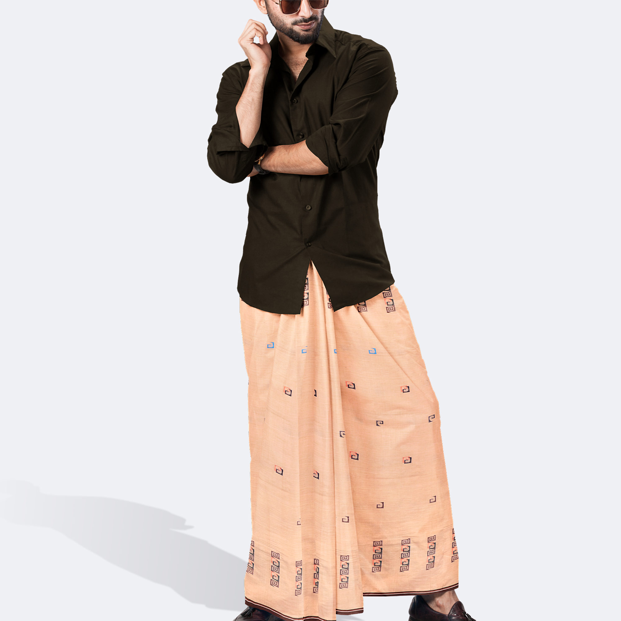 Buy the Latest and Premium Design Amanat Shah Lungi (লুঙ্গি) from the