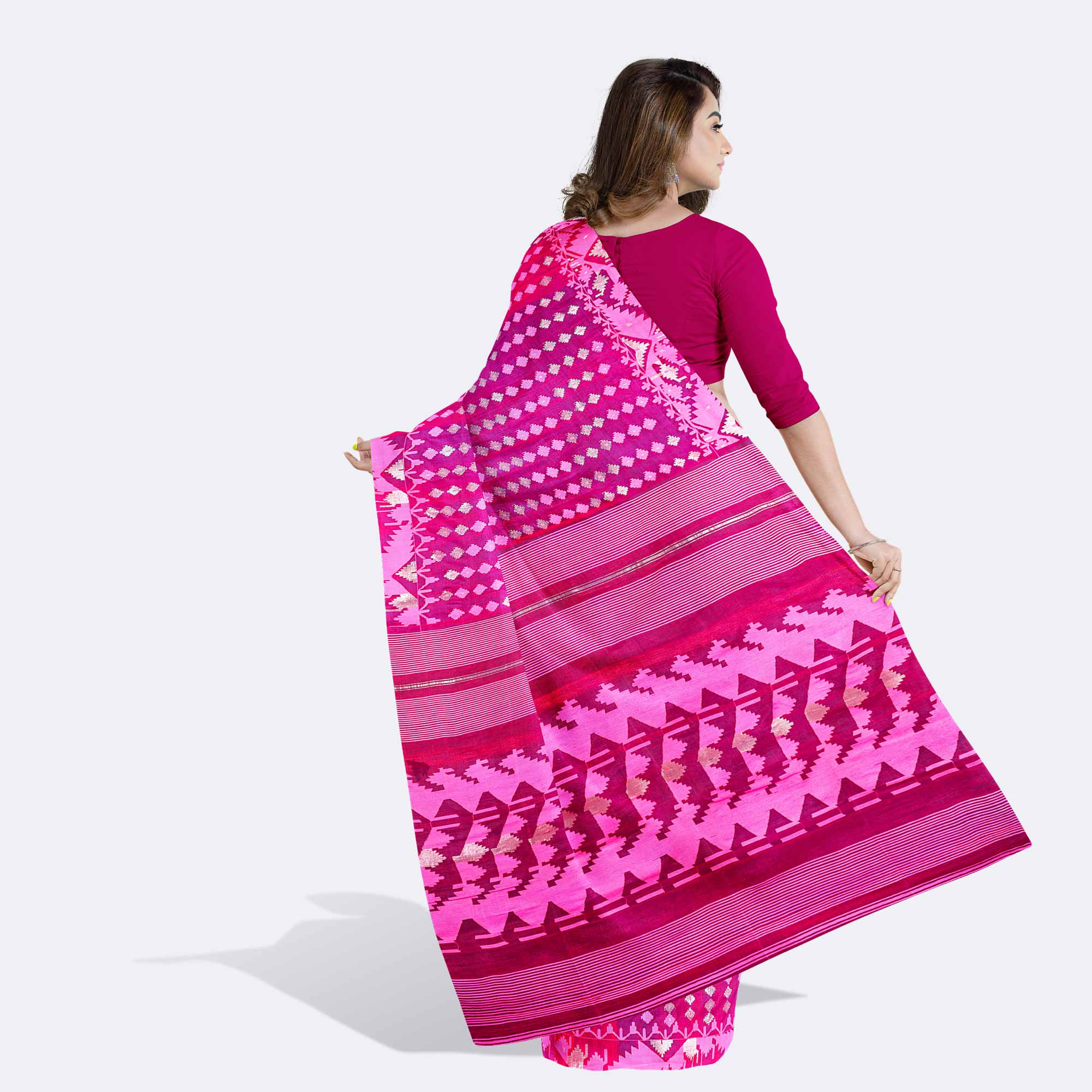 Jamdani Saree - Latest Jamdani(জামদানী) Saree Buy Online at MIAH