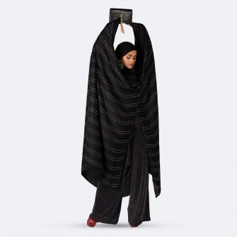 Loose Fit Black Abaya