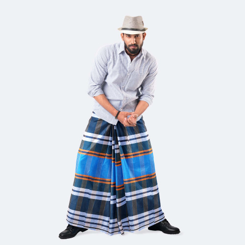 100% Cotton Check Lungi - Torongo