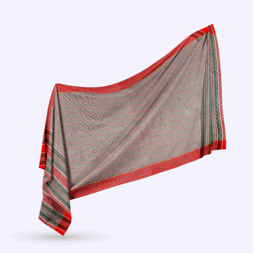 Red & Green  Cotton Gamcha - Top Class