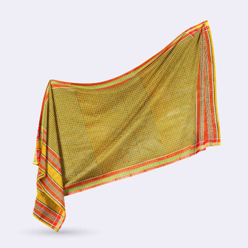 Yellow color Cotton Gamcha - Top Class