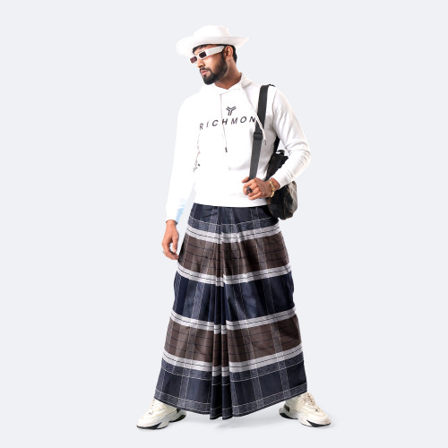 Men's Multicolor Lungi - Crown | MIAH