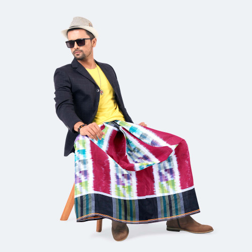 Multicolor Check Lungi - Demand | MIAH