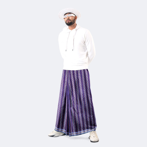 Purple Royal Lungi - Onuvob