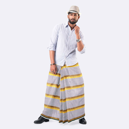Men's Multicolor  Check Lungi  Somman