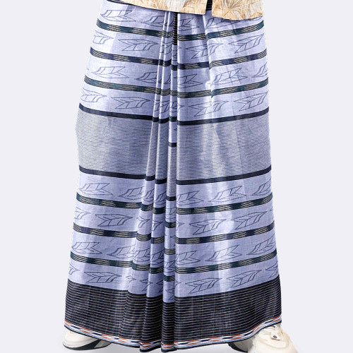 Blue Tone Traditional Lungi – Prachurjo | MIAH