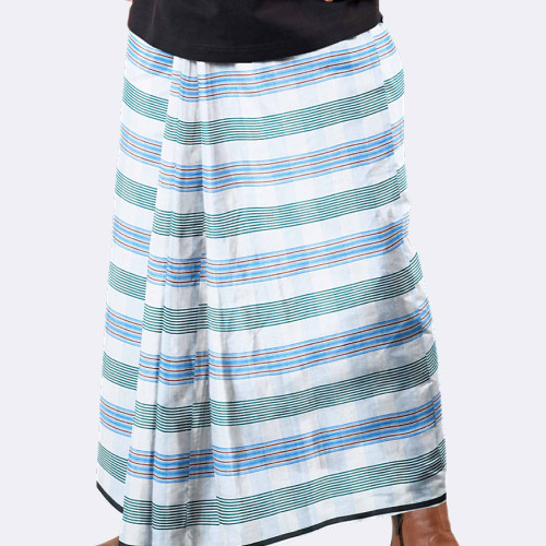 Multicolor Stripe Lungi - Saz Bilash | MIAH