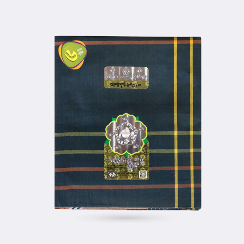 Men’s Multicolor Checked Cotton Lungi - Ashapurno