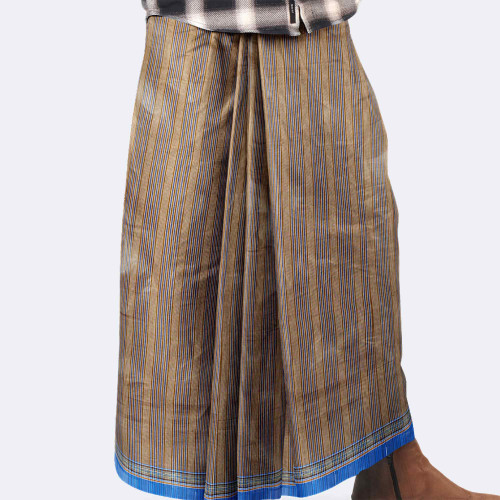 Cotton Stitched Lungi for Men - Onuvob